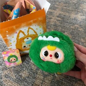 Baby Three Animal Head Dragon Boba Eyes